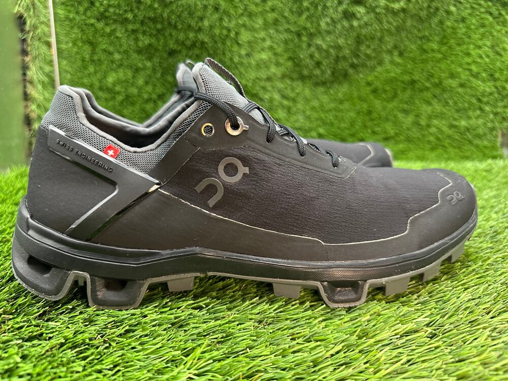 On Running Cloudventure Peak 34.99613 Athletic Sneaker Men's 8 Black Synthetic